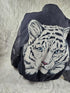 1990s - Steer Brand Tiger Varsity Jacket, Medium Black - Jackets - ThrowbackBuys - The Thrifty Gypsyy Shop