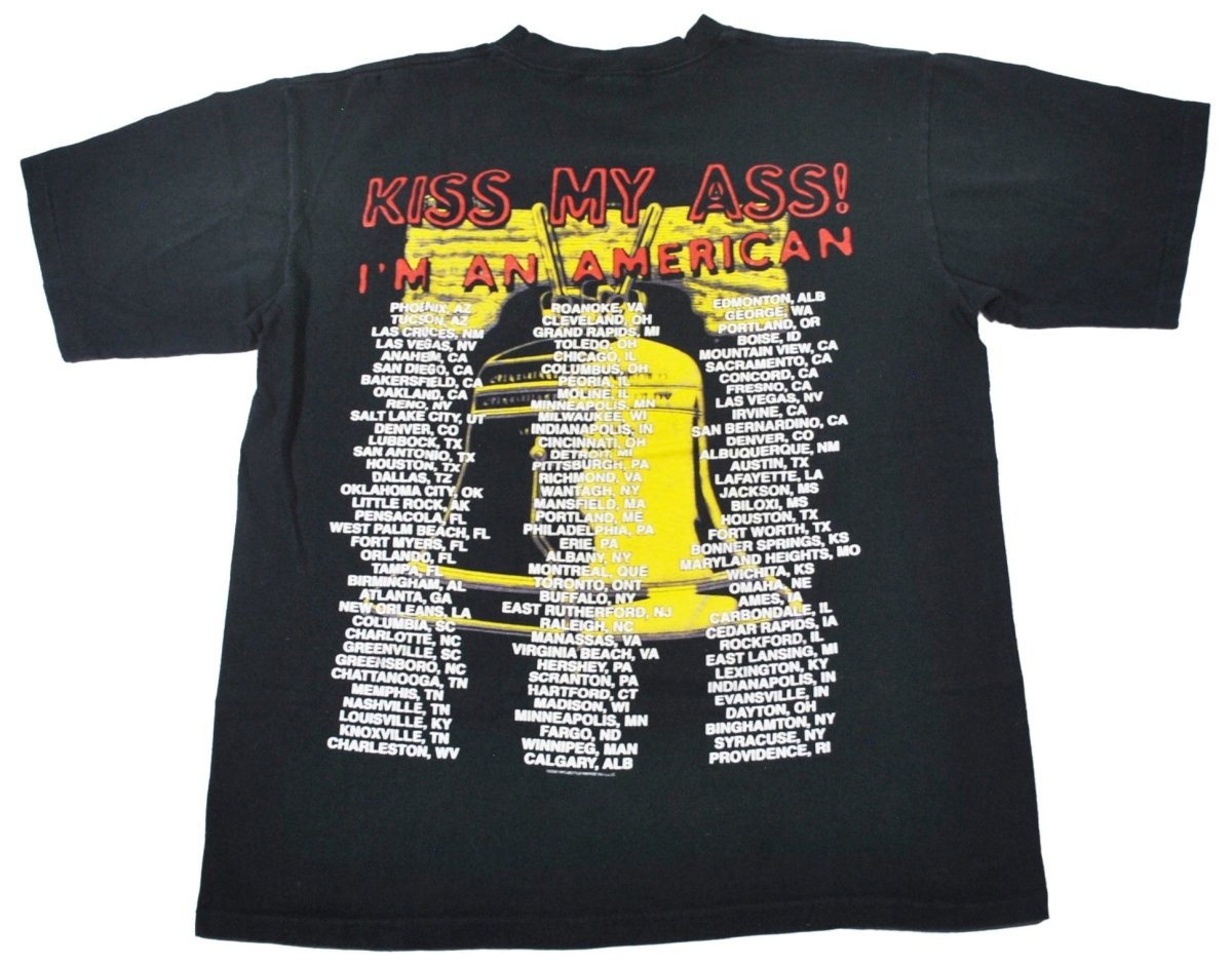 1990s - Ted Nugent: Tour Shirt - Large - T-Shirts - ThrowbackBuys -Yesterday's Attic