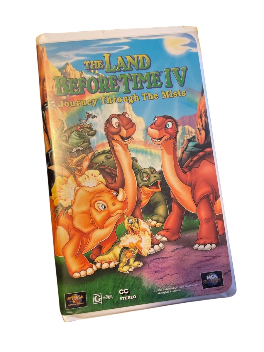 1990s The Land Before Time Time IV VHS - VHS - ThrowbackBuys - Shiznit