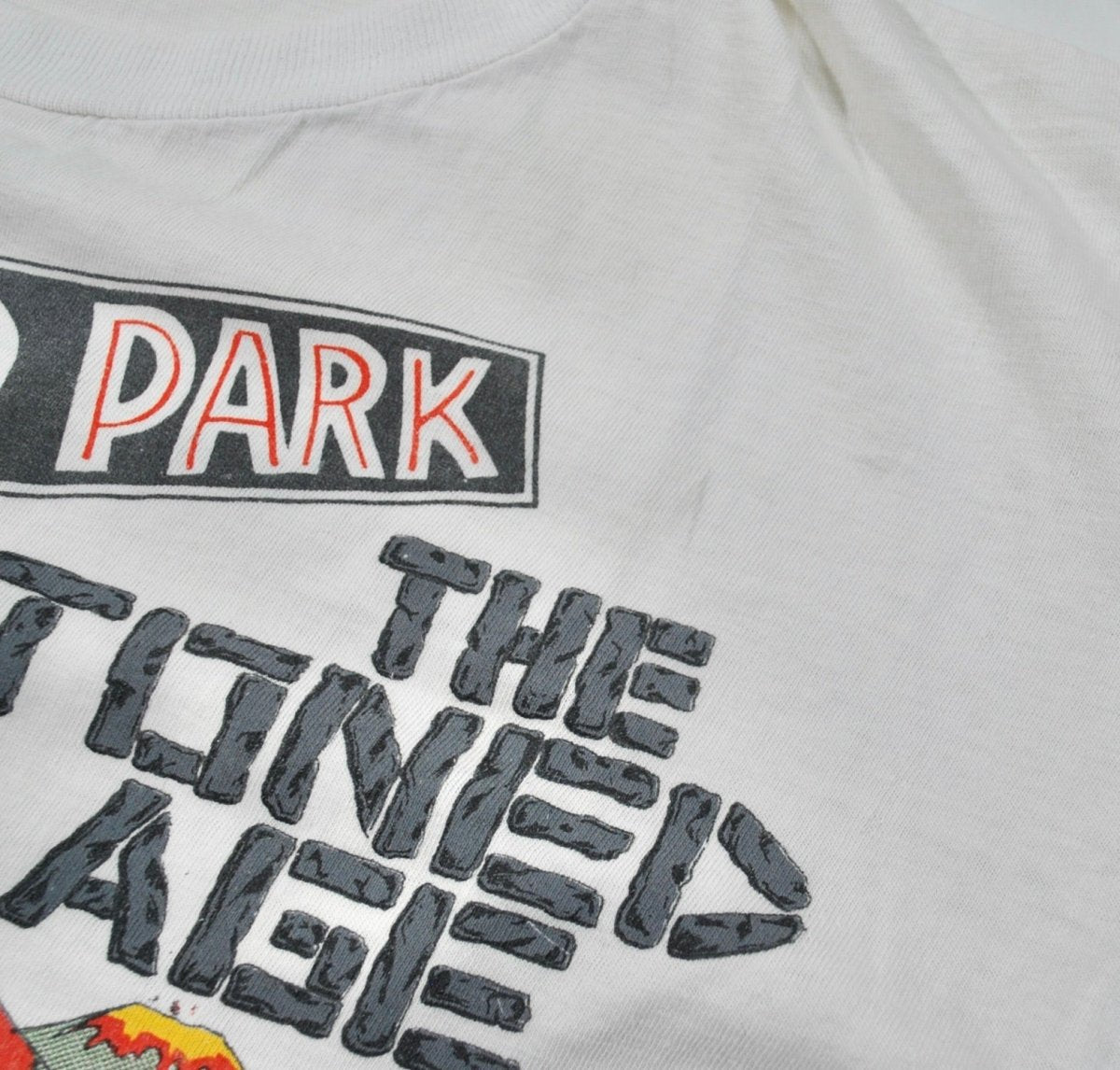 1990s - Universal: Jurassic Park The Stoned Age Tour Shirt - Large - T-Shirts - ThrowbackBuys -Yesterday's Attic