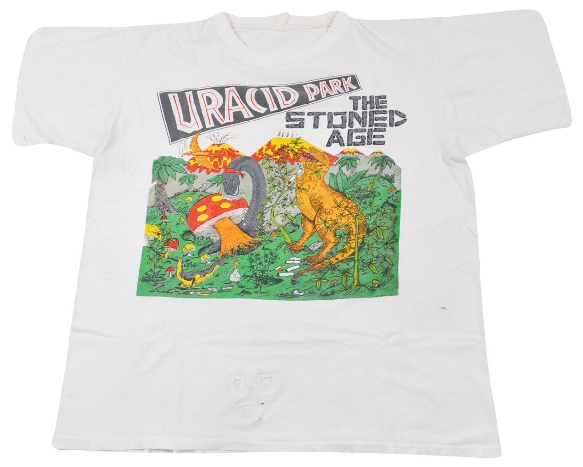 1990s - Universal: Jurassic Park The Stoned Age Tour Shirt - Large - T-Shirts - ThrowbackBuys -Yesterday's Attic