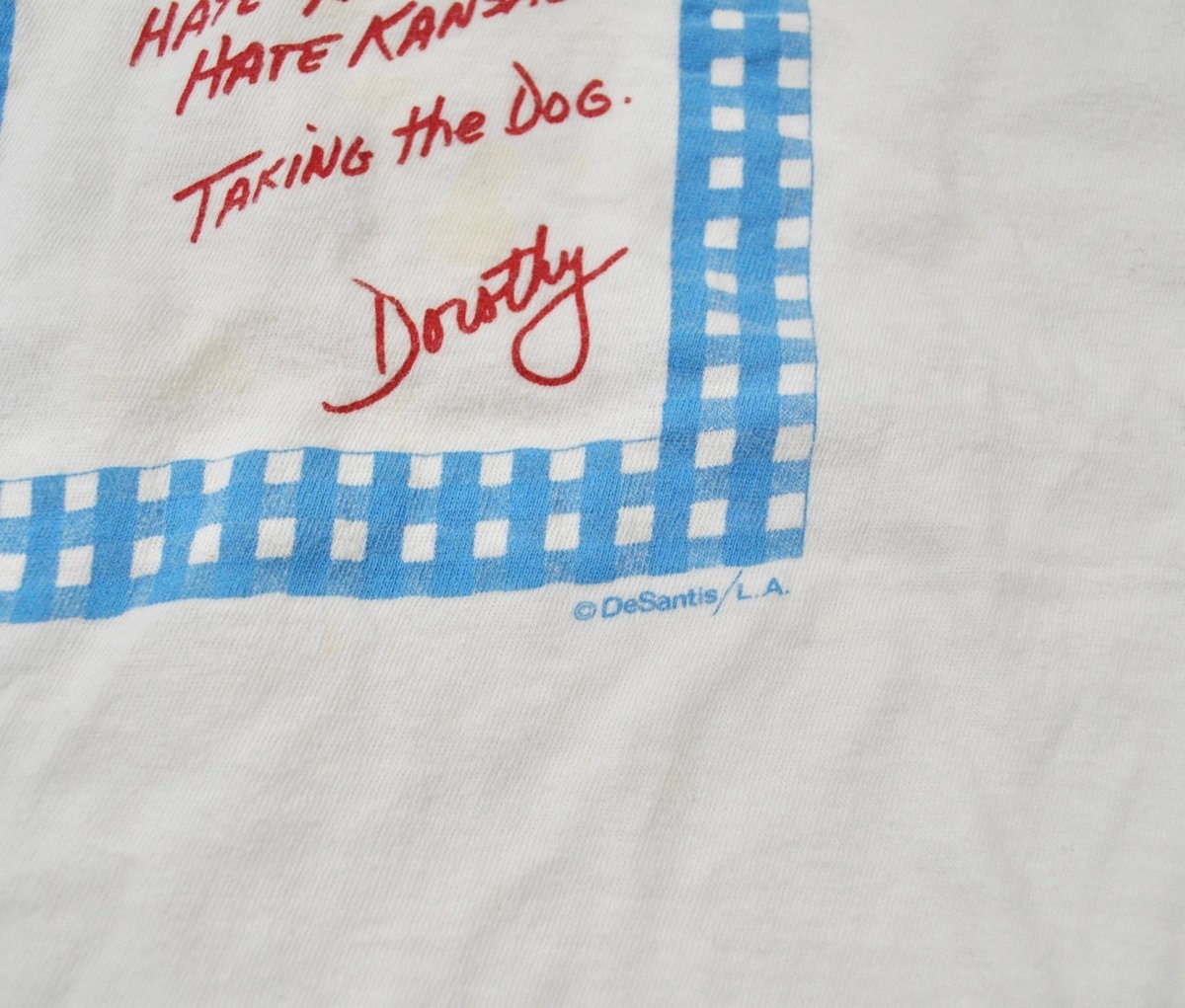 1990s - Warner Bros.: Wizard of Oz Dorothy Stanley DeSantis Shirt - Small - T-Shirts - ThrowbackBuys -Yesterday's Attic