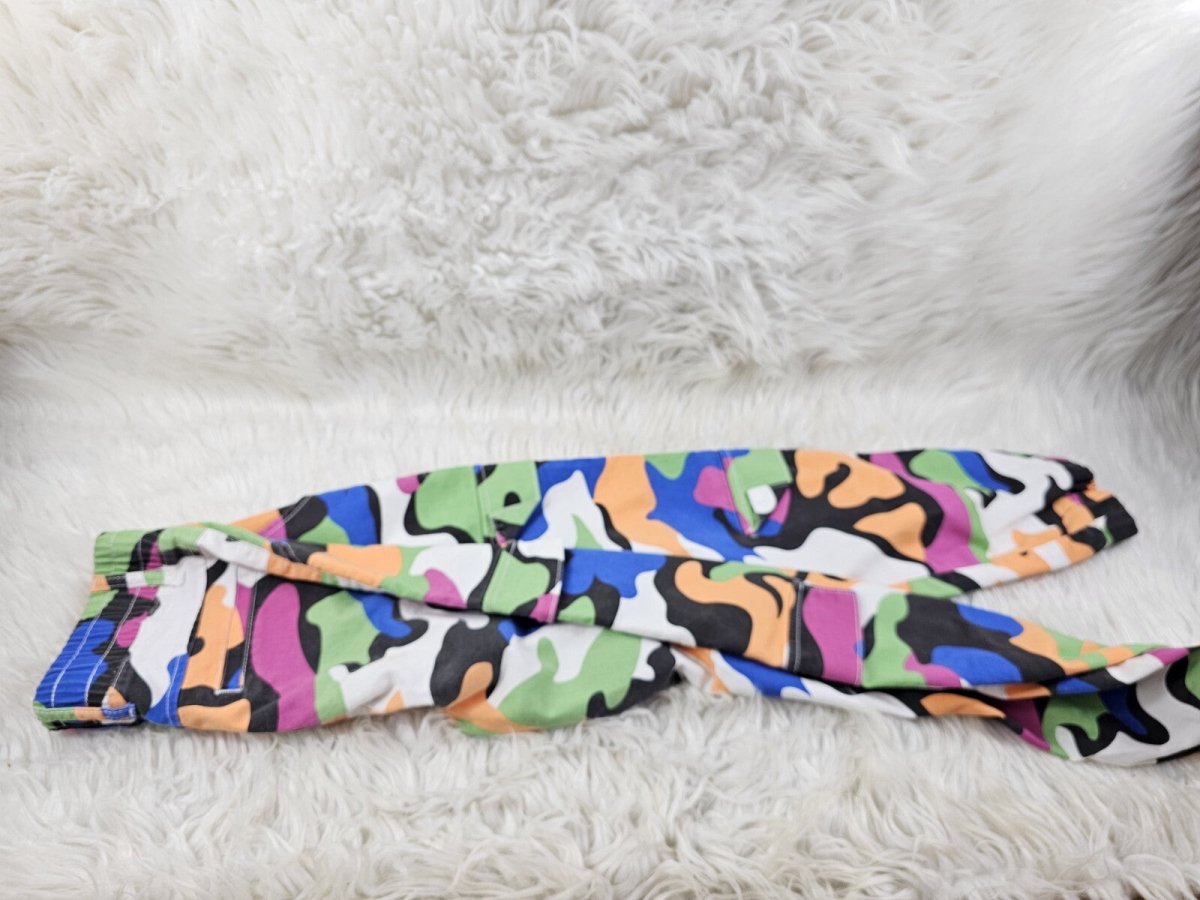 1990s - Women's Havana Camo Funky Stretch Cargo Pants Multicolor, Size: 5/27 - Pants - ThrowbackBuys - The Thrifty Gypsyy Shop