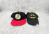 1991 - Batman and The Flash Snapback Hat, Yellow Black - Hats - ThrowbackBuys - The Thrifty Gypsyy Shop