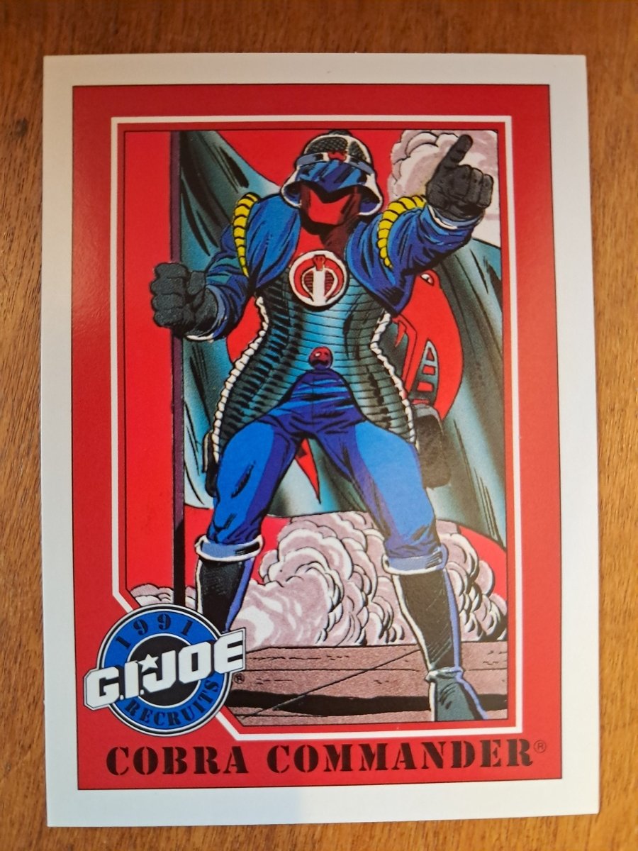 1991 Cobra Commander Trading Card Impel - Trading Cards - ThrowbackBuys - Retrotoyz&gamez87