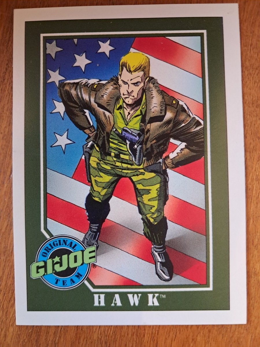 1991 Hawk G.I.Joe A Real American Hero Trading Card Impel - Trading Cards - ThrowbackBuys - Retrotoyz&gamez87