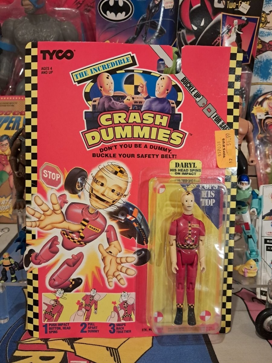 1991 - Incredible Crash Dummies "Daryl" Sealed Tyco - Action Figures & Collectibles - ThrowbackBuys - Retrotoyz&gamez87