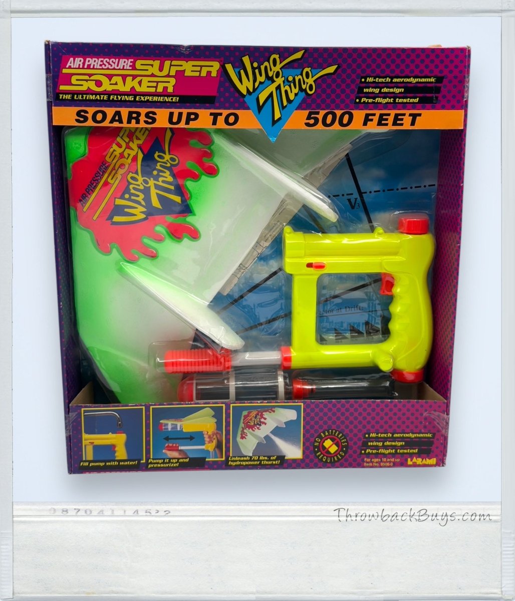 1991 - Larami Super Soaker: Wing Thing - RARE - Water Toys - ThrowbackBuys - ThrowbackBuys