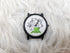 1991 - Lorus Kermit The Frog Black Round Case Black Faux Leather Band Watch - Watches - ThrowbackBuys - The Thrifty Gypsyy Shop