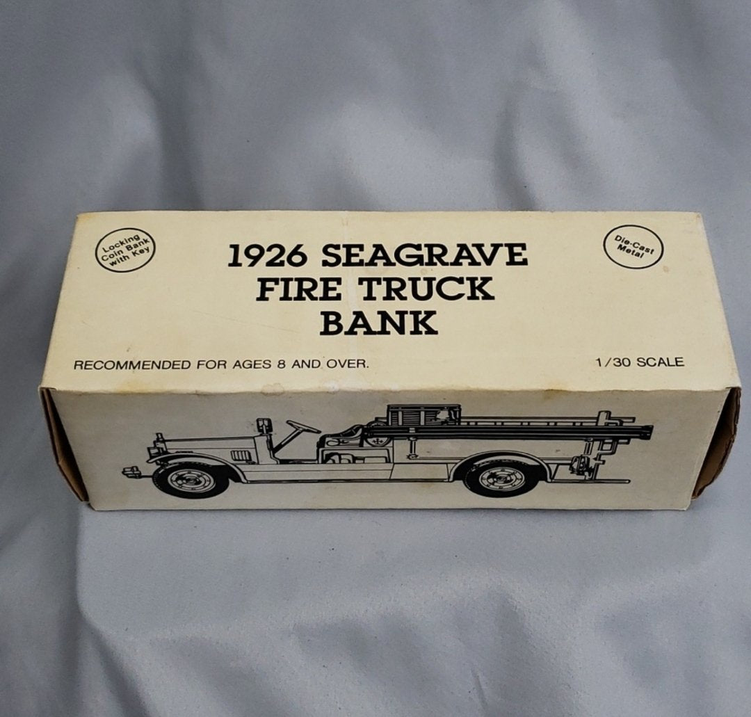 1991 replica of a 1926 SEAGRAVE Fire Truck - Action Figures & Collectibles - ThrowbackBuys - Eclecticcherryreseller