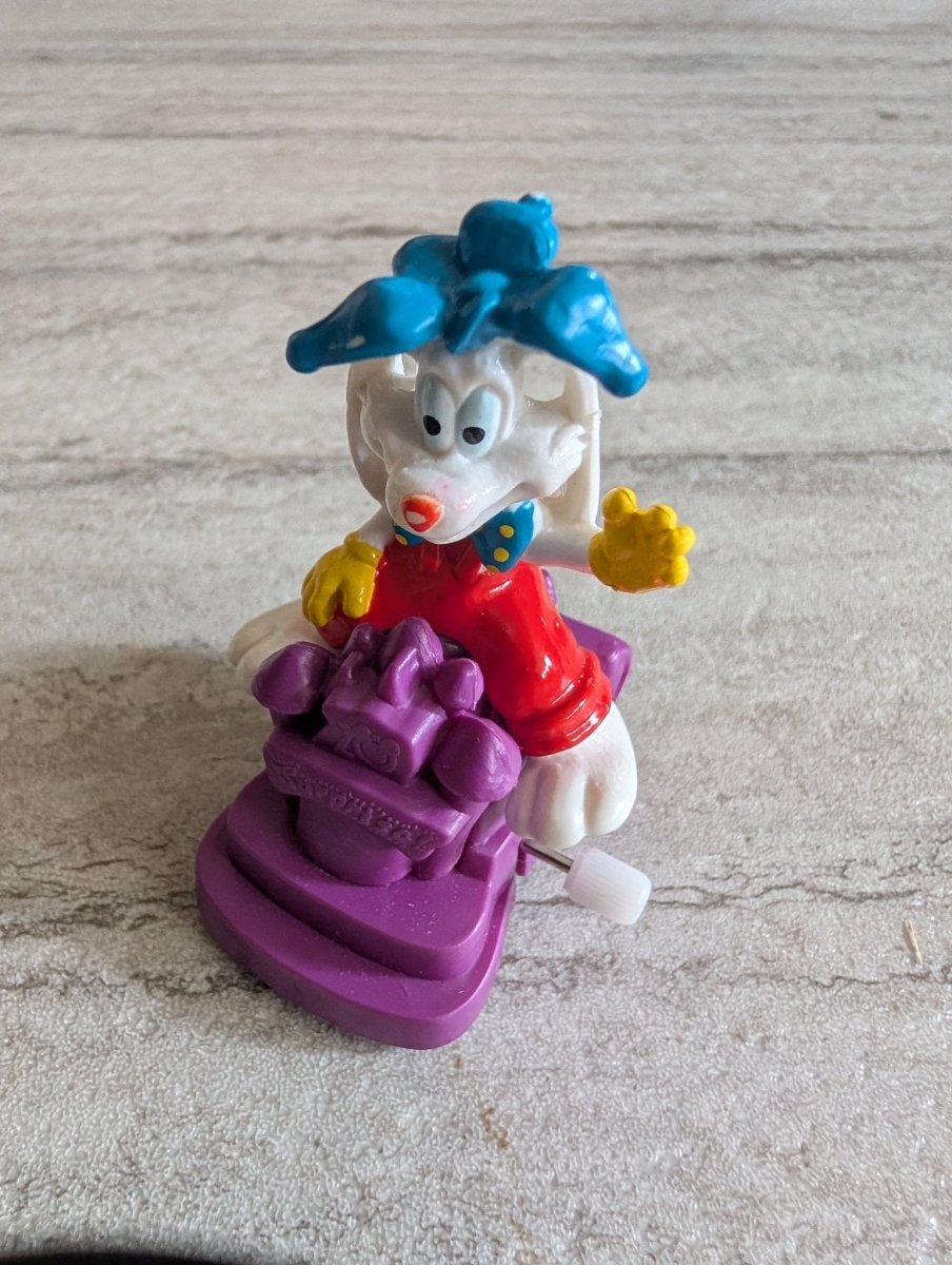 1991 - Roger Rabbit Wind - Up Car - Burger King - Collectible Toys - ThrowbackBuys - Slaqr Retro Gaming & Collectibles