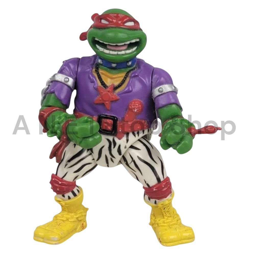 1991 - Teenage Mutant Ninja Turtles Rock'n Rollin' Heavy Metal Ralph 4" Playmates - Action Figures & Collectibles - ThrowbackBuys - A N E 1 Stop Shop