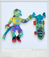 1991 - TMNT Action Figure - Mondo Gecko - Unpainted Variant (Complete) - Action Figures & Collectibles - ThrowbackBuys - Slaqr Retro Gaming & Collectibles
