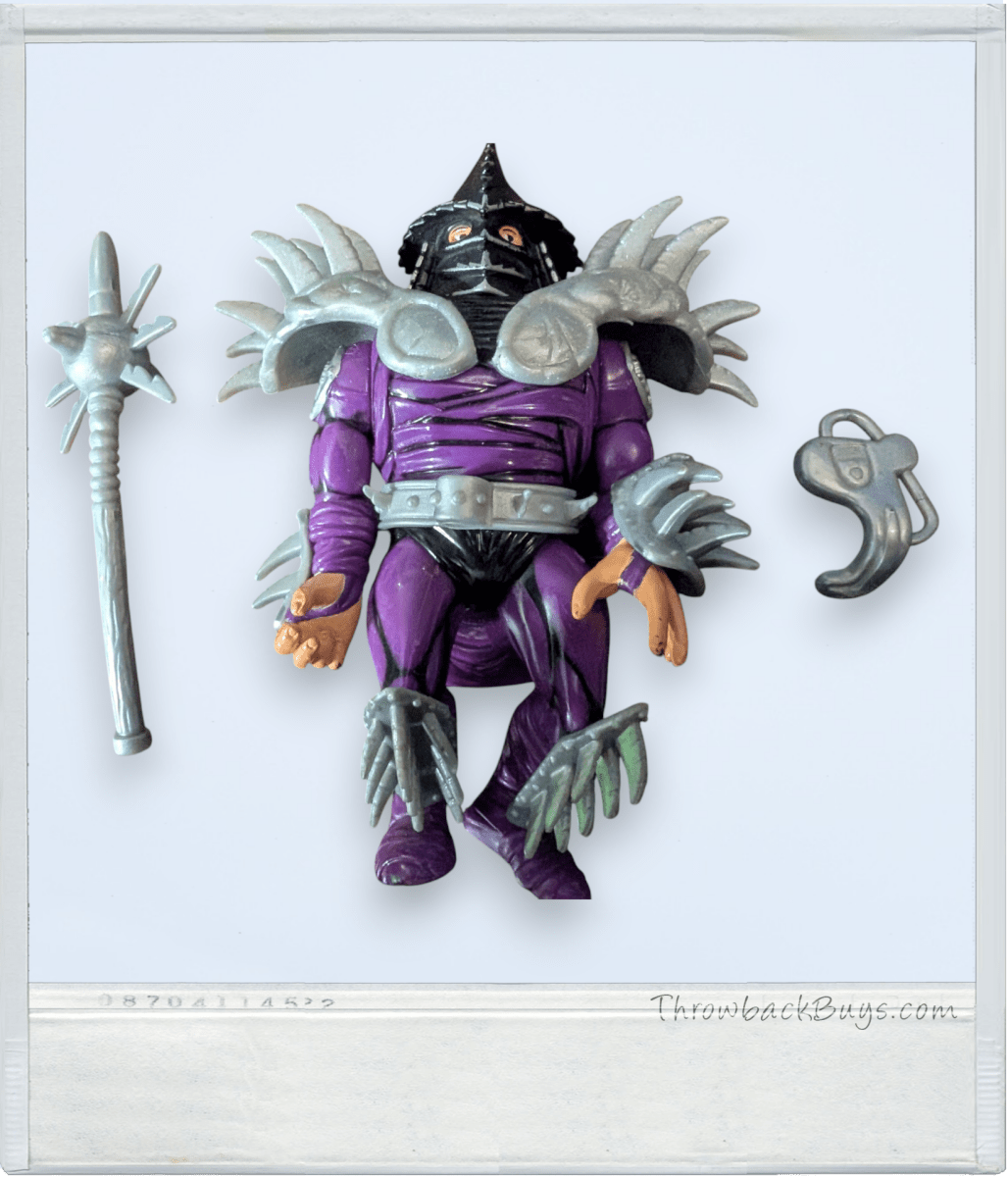 1991 - TMNT Action Figure - Super Shredder (Nearly Complete) - Action Figures & Collectibles - ThrowbackBuys - Slaqr Retro Gaming & Collectibles