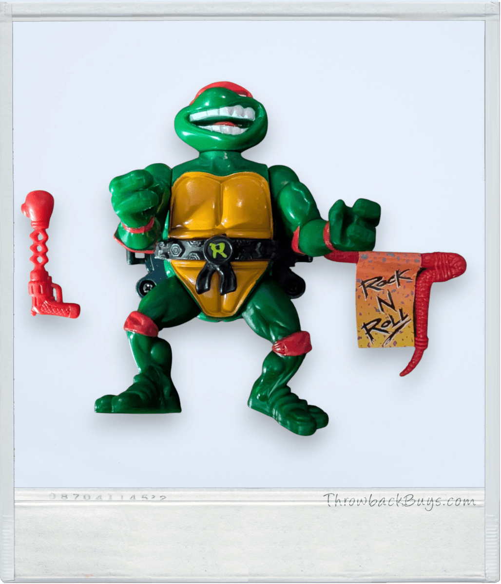 1991 - TMNT Action Figure - Talkin' Raphael (Nearly Complete) - Action Figures & Collectibles - ThrowbackBuys - Slaqr Retro Gaming & Collectibles