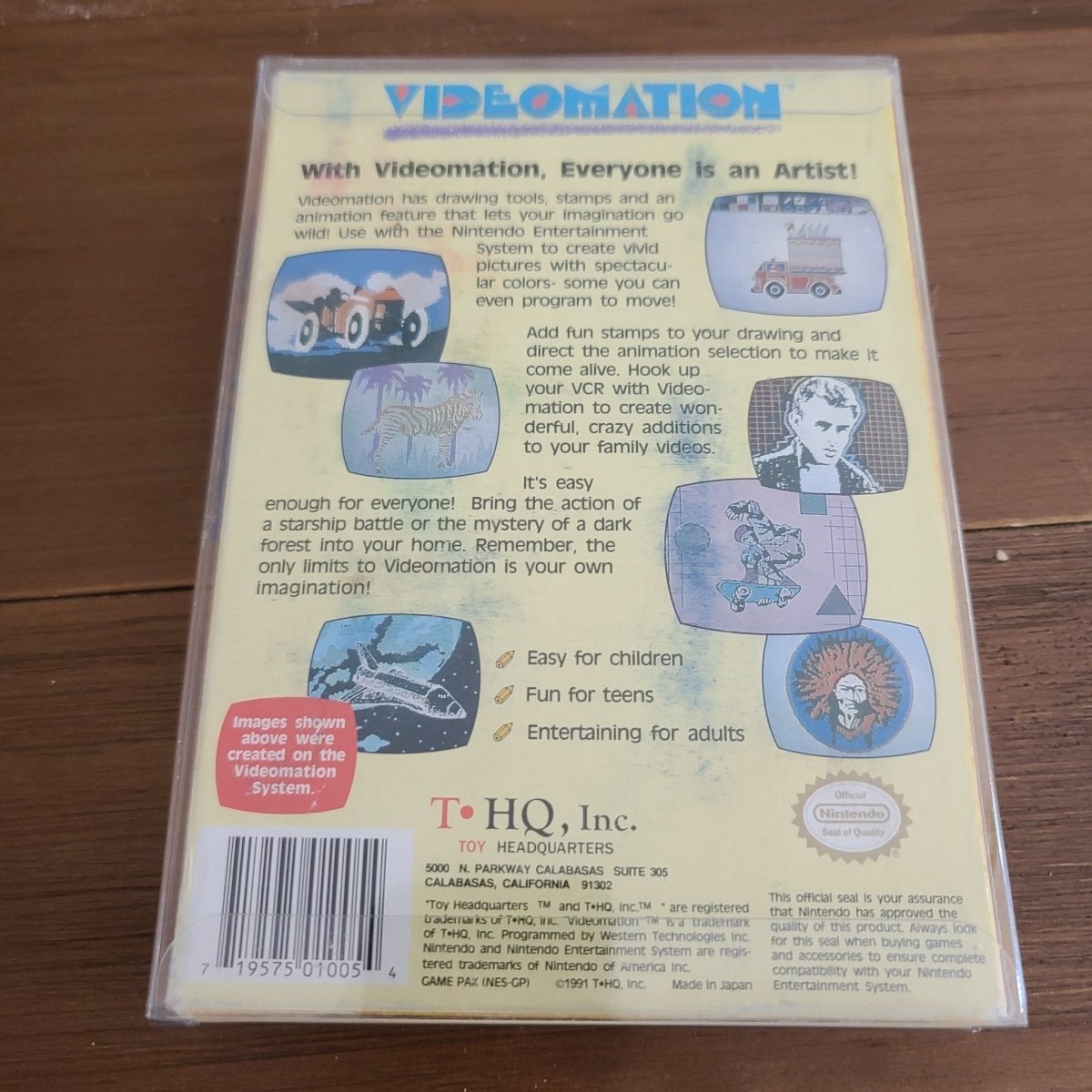 1991 - Videomation for the NES - Video Games - ThrowbackBuys - Kisara358