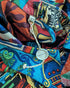 1991 - Vintage Gianni Versace: S/S Mozart Baroque Silk Print Shirt, Pop Art Collection - RARE - Shirts - ThrowbackBuys - Shiznit