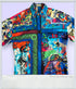 1991 - Vintage Gianni Versace: S/S Mozart Baroque Silk Print Shirt, Pop Art Collection - RARE - Shirts - ThrowbackBuys - Shiznit