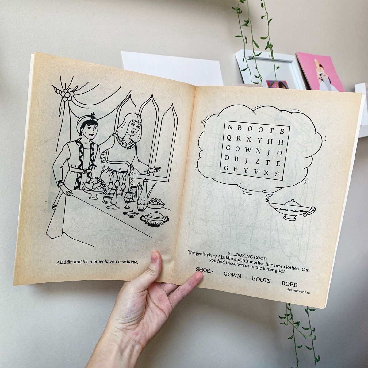 1992 Aladdin and The Magic Lamp Coloring and Activity Book Vintage - Memorabilia - ThrowbackBuys - NostalgicEpisodes