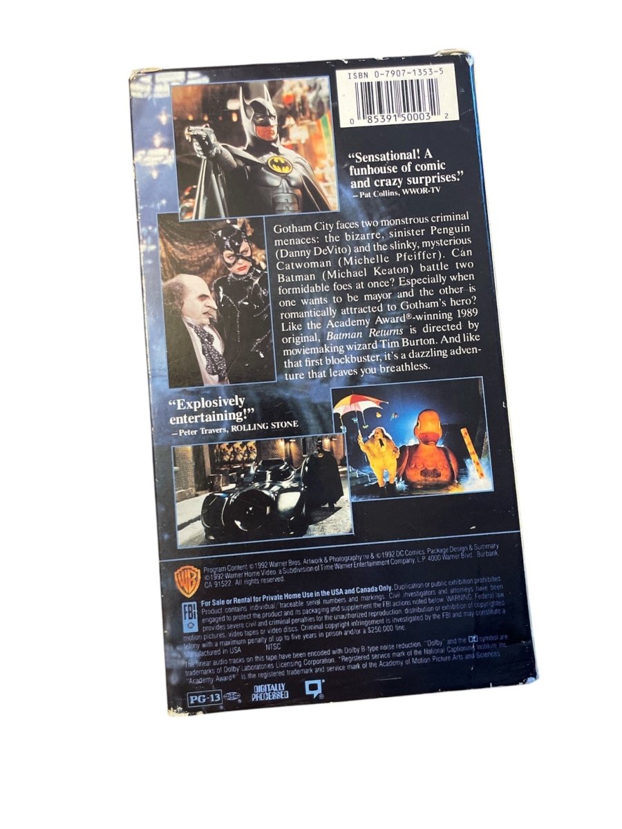1992 Batman Returns VHS - VHS - ThrowbackBuys - Shiznit
