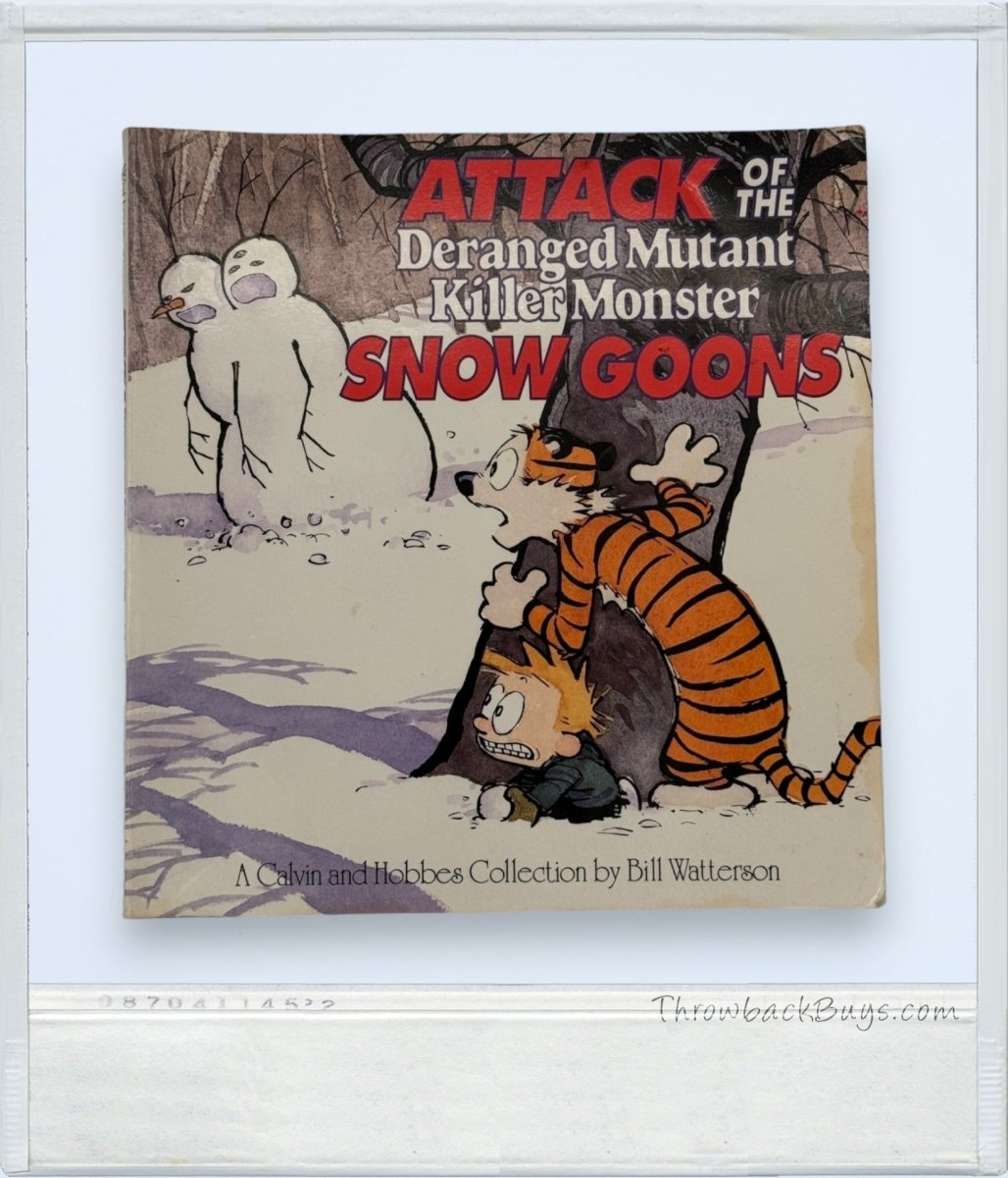1992 - Calvin & Hobbes: Attack of the Deranged Mutant Killer Monster Snow Goons by Bill Watterson - Books - ThrowbackBuys - ThrowbackBuys
