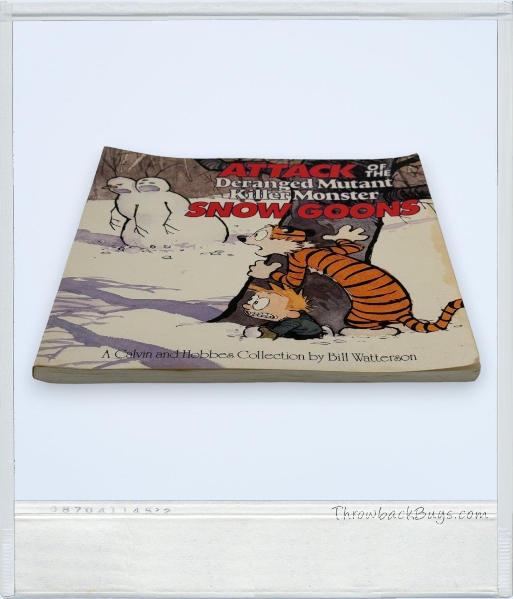 1992 - Calvin & Hobbes: Attack of the Deranged Mutant Killer Monster Snow Goons by Bill Watterson - Books - ThrowbackBuys - ThrowbackBuys