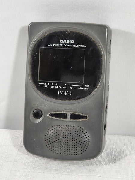 1992 - Casio LCD Pocket Color Television (TV-480B) - 1 3/4