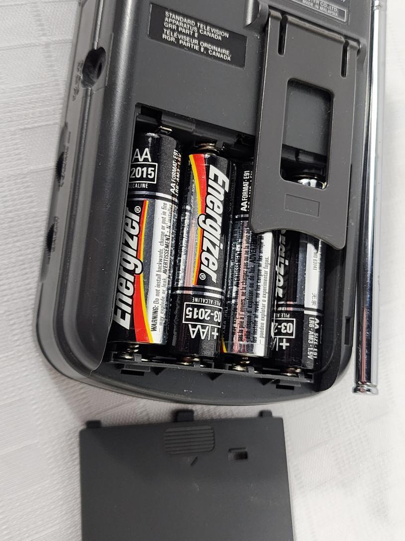 1992 - Casio LCD Pocket Color Television (TV - 480B) - 1 3/4" Screen - Portable Video - ThrowbackBuys - ResellerDoor