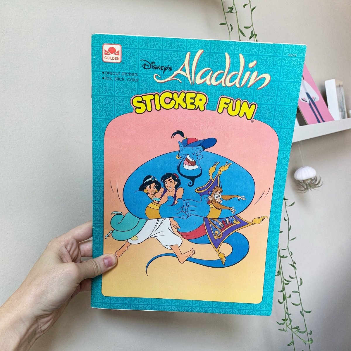 1992 Disney's Aladdin Sticker Fun Book Vintage - Memorabilia - ThrowbackBuys - NostalgicEpisodes