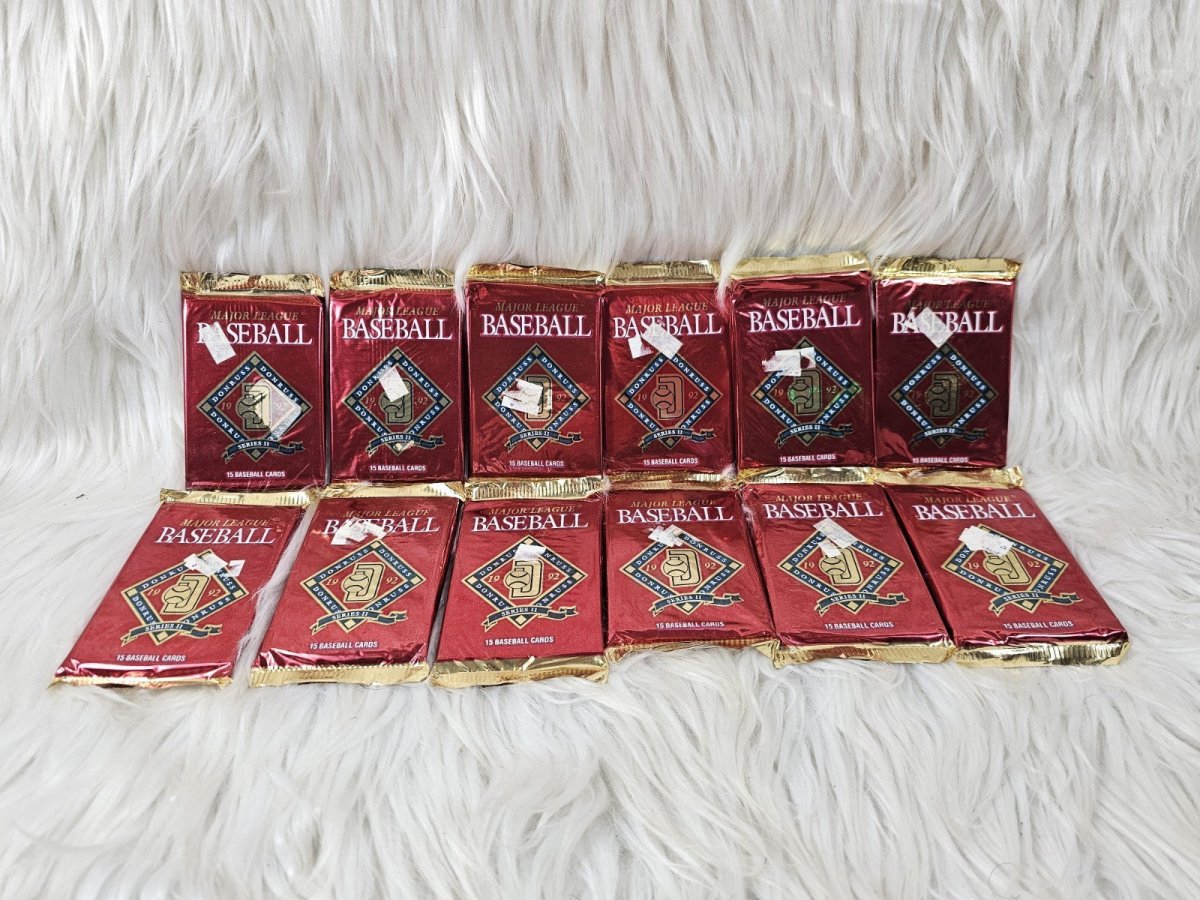 1992 - Donruss Series II Major League Baseball 15 Card Pack - New Factory Sealed - Trading Cards - ThrowbackBuys - The Thrifty Gypsyy Shop