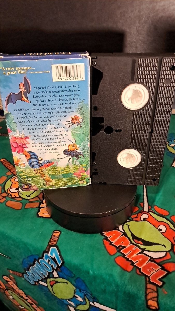 1992 – FernGully The Last Rainforest VHS - VHS - ThrowbackBuys - Retrotoyz&gamez87