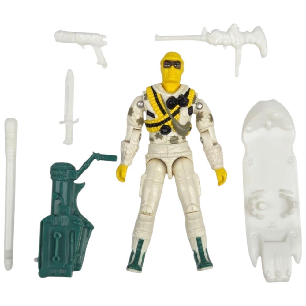 1992 - G.I. Joe Battle Corps Iceberg Arctic Assault Trooper 3.75" - Hasbro - Action Figures & Collectibles - ThrowbackBuys - A N E 1 Stop Shop