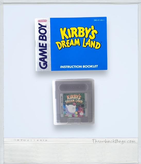1992 – Kirby’s Dream Land (Nintendo Game Boy) - Video Games - ThrowbackBuys - ThrowbackBuys