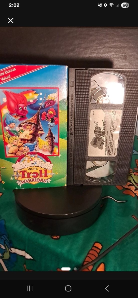 1992 – Magic Trolls And The Troll Warriors VHS - VHS - ThrowbackBuys - Retrotoyz&gamez87