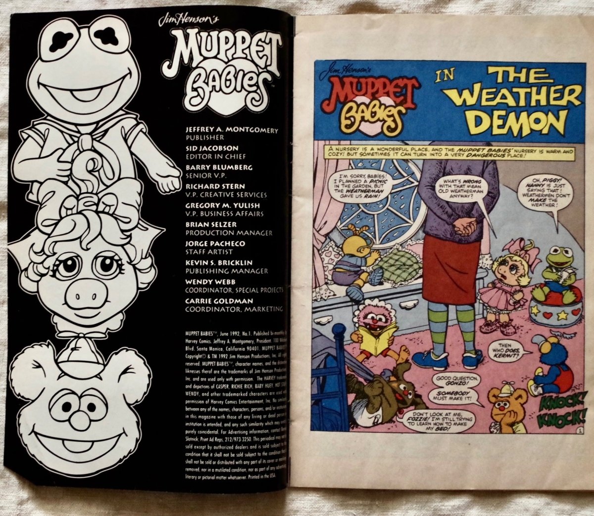 1992 Muppet Babies comic book - Comics - ThrowbackBuys - Our Time Warp