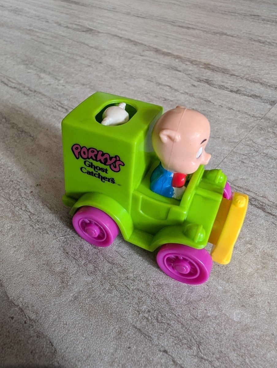1992 - Porky's Ghost Catcher Car - McDonald's - Collectible Toys - ThrowbackBuys - Slaqr Retro Gaming & Collectibles