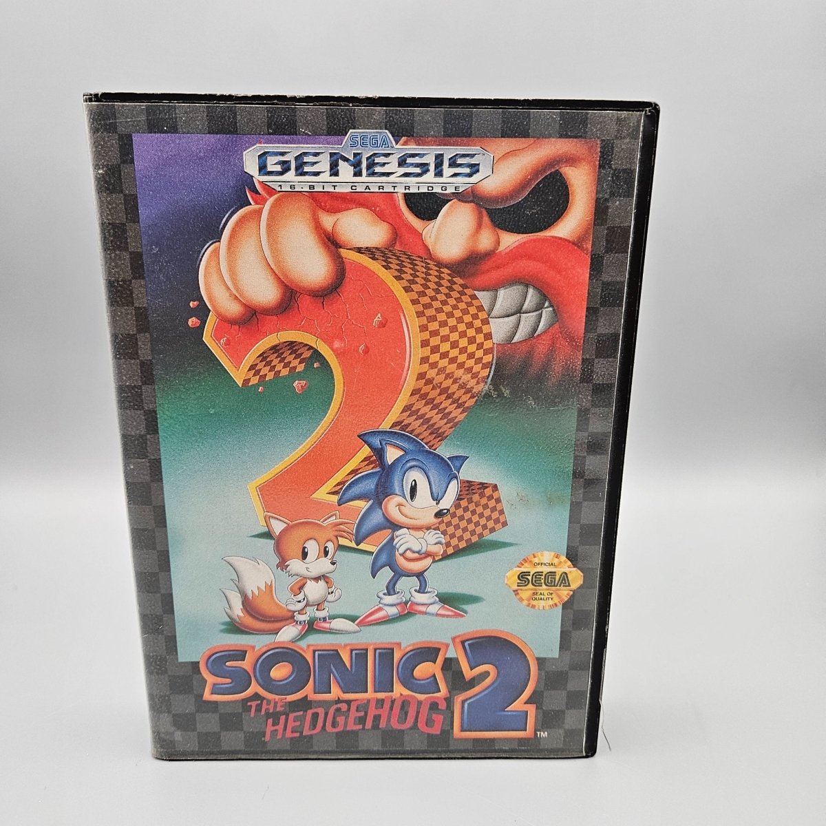 1992 - Sega Genesis: Sonic the Hedgehog 2 No Manual - Video Games - ThrowbackBuys - Pinnaclecollectibles