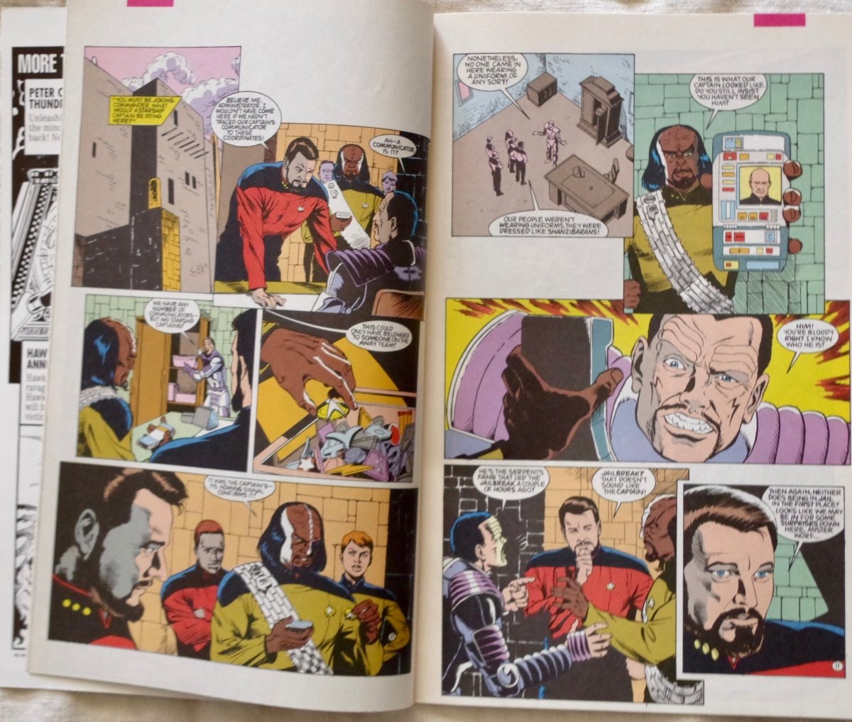 1992 Star Trek The Next Generation comic book issue 38 - Comics - ThrowbackBuys - Our Time Warp