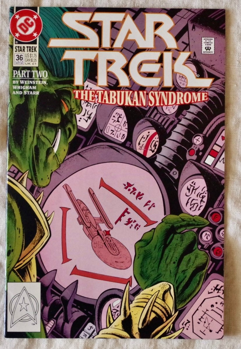 1992 Star Trek The Tabukan Syndrome part 1 and 2 - Comics - ThrowbackBuys - Our Time Warp