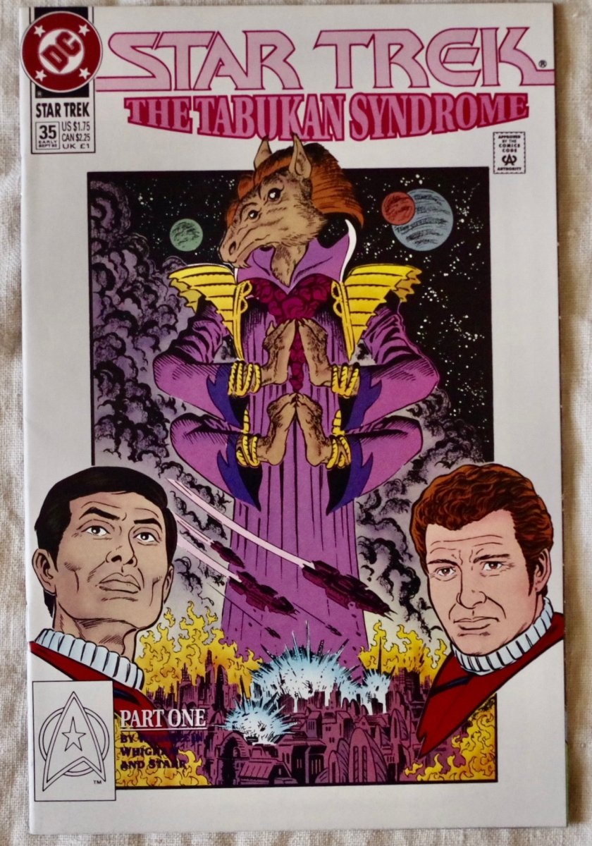 1992 Star Trek The Tabukan Syndrome part 1 and 2 - Comics - ThrowbackBuys - Our Time Warp