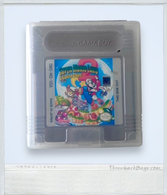 1992 – Super Mario Land 2: 6 Golden Coins (Nintendo Game Boy) Game Cartridge - Video Games - ThrowbackBuys - ThrowbackBuys