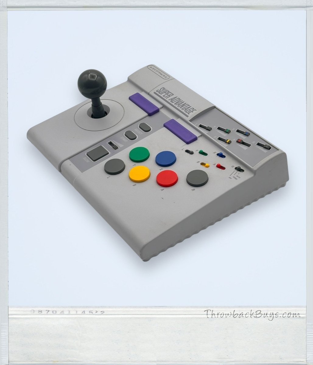 1992 - Super Nintendo: Asciiware Advantage Arcade Joystick Controller - Video Game Accessories - ThrowbackBuys - ThrowbackBuys