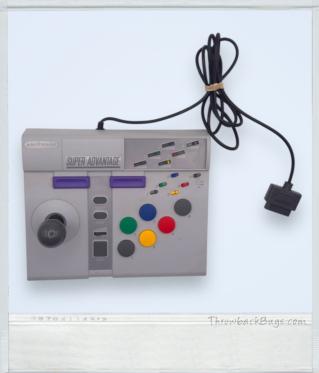 1992 Super Nintendo: Asciiware Advantage Arcade Joystick