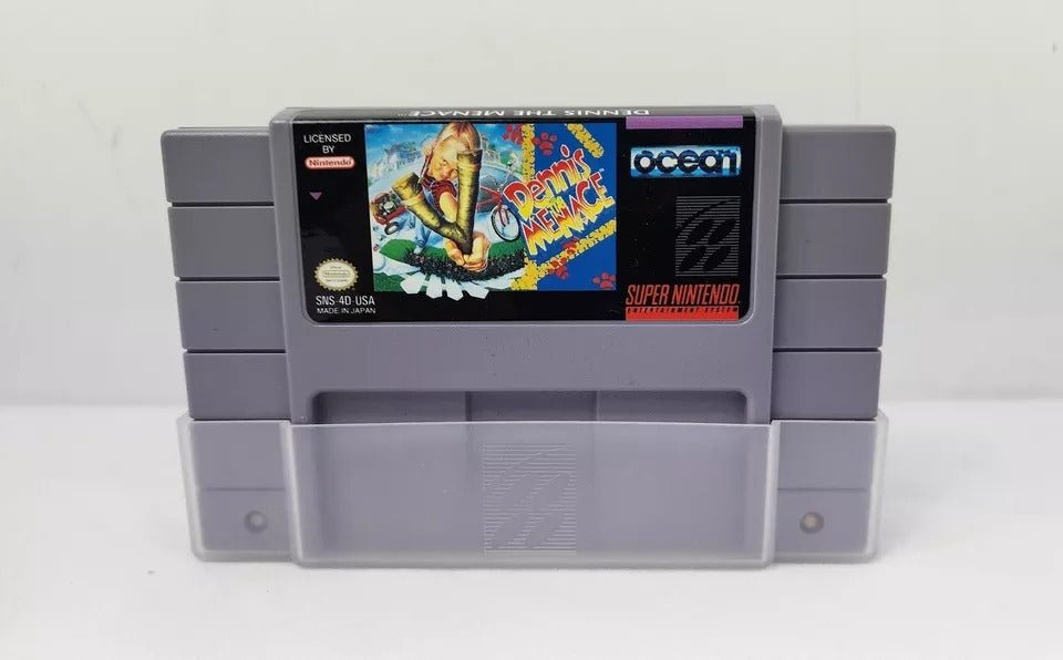 1992 - Super Nintendo Dennis the Menace Video Game, Japan - RARE - Video Games - ThrowbackBuys - ResellerDoor