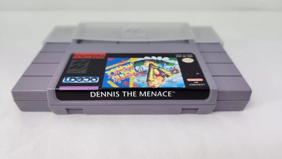 1992 - Super Nintendo Dennis the Menace Video Game, Japan - RARE - Video Games - ThrowbackBuys - ResellerDoor