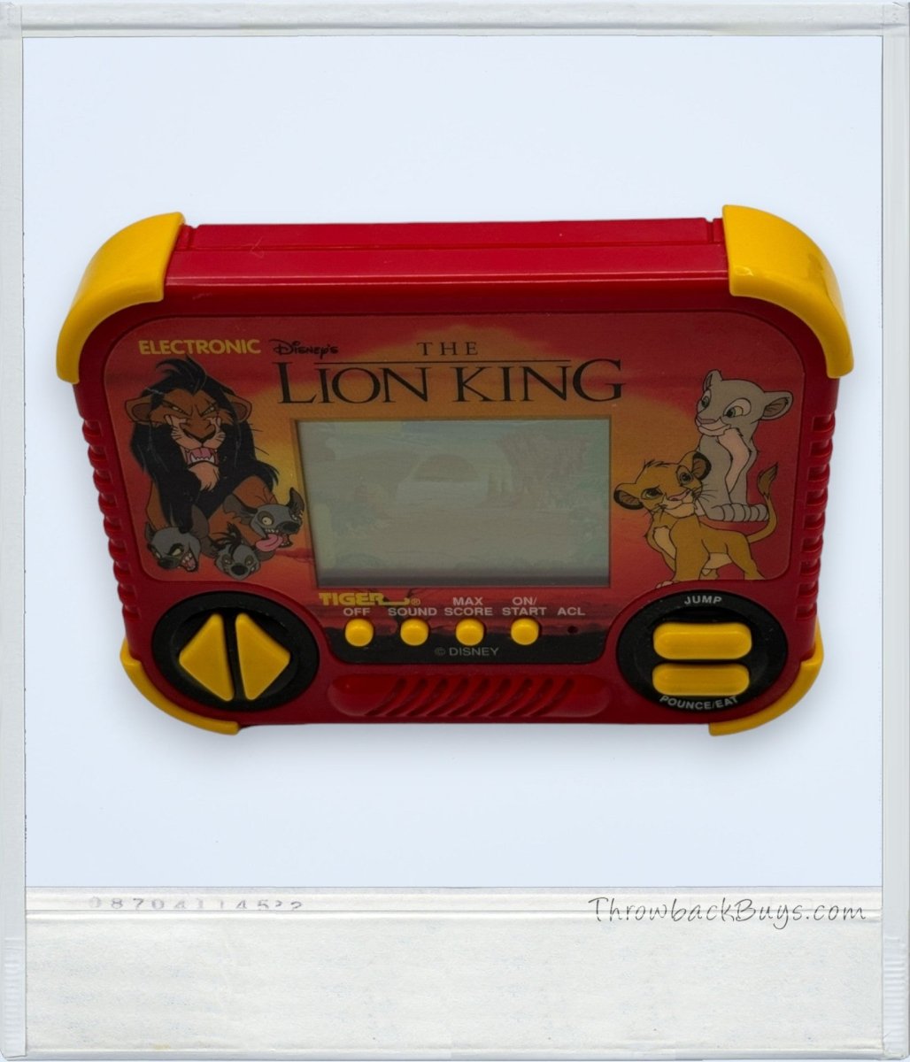 1992 - Tiger - The Lion King Handheld Game - Handheld Consoles - ThrowbackBuys - ThrowbackBuys