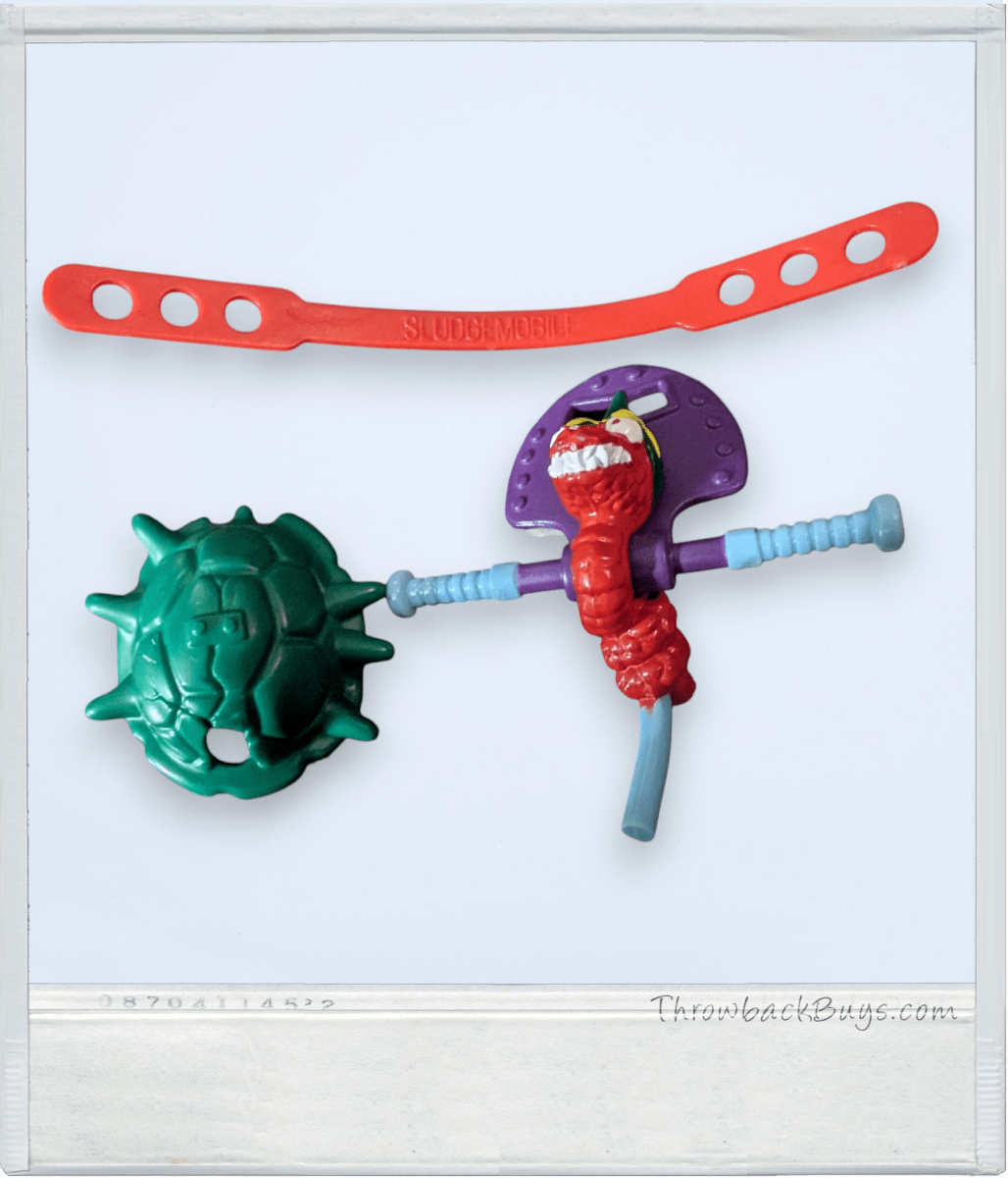 1992 - TMNT Accessories - Sludgemobile Accessory Pack (Sludgemobile Accessories) - Toy Accessories - ThrowbackBuys - Slaqr Retro Gaming & Collectibles