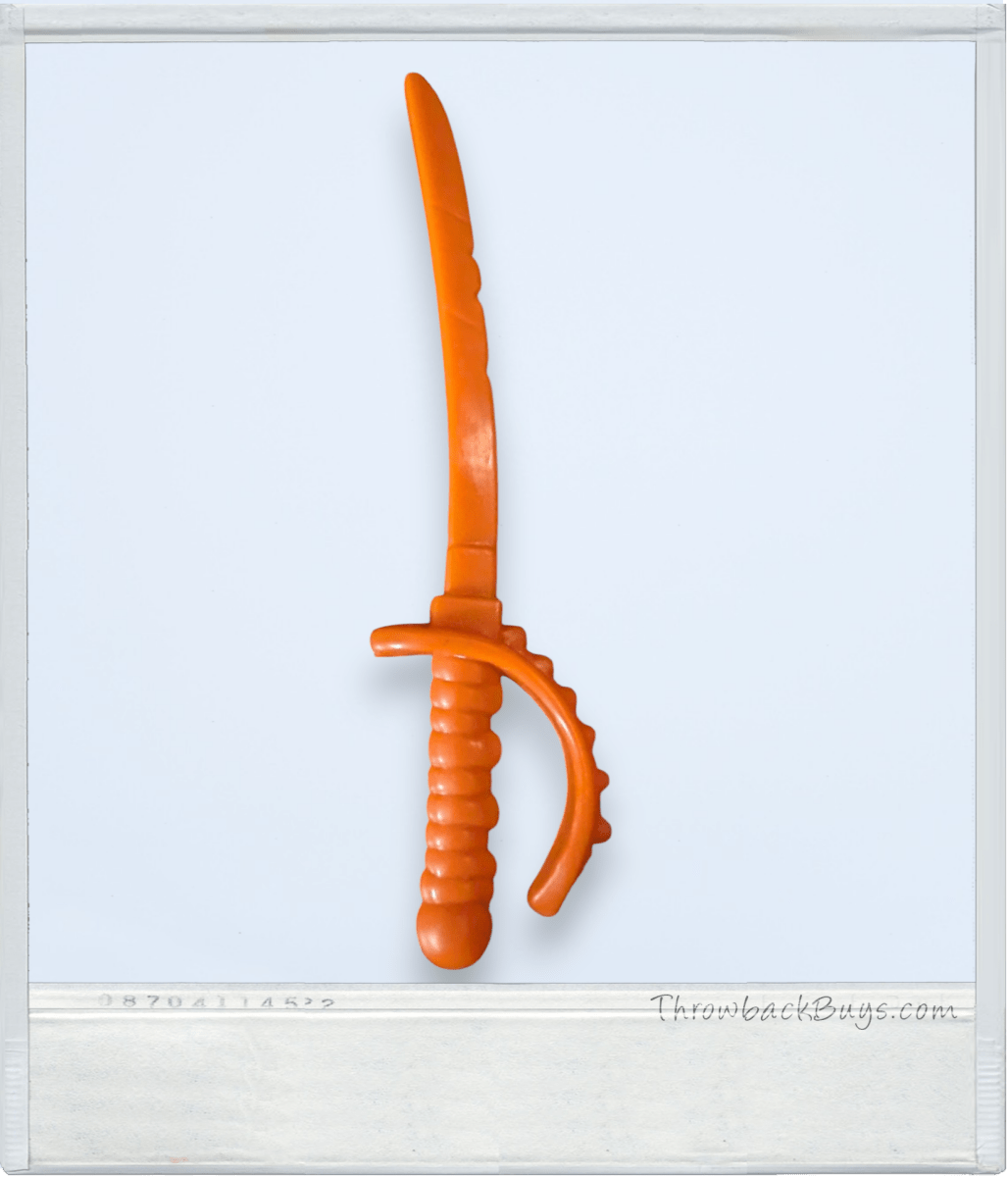 1992 - TMNT Accessory - Sword (Monty the Moose Accessory) - Toy Accessories - ThrowbackBuys - Slaqr Retro Gaming & Collectibles