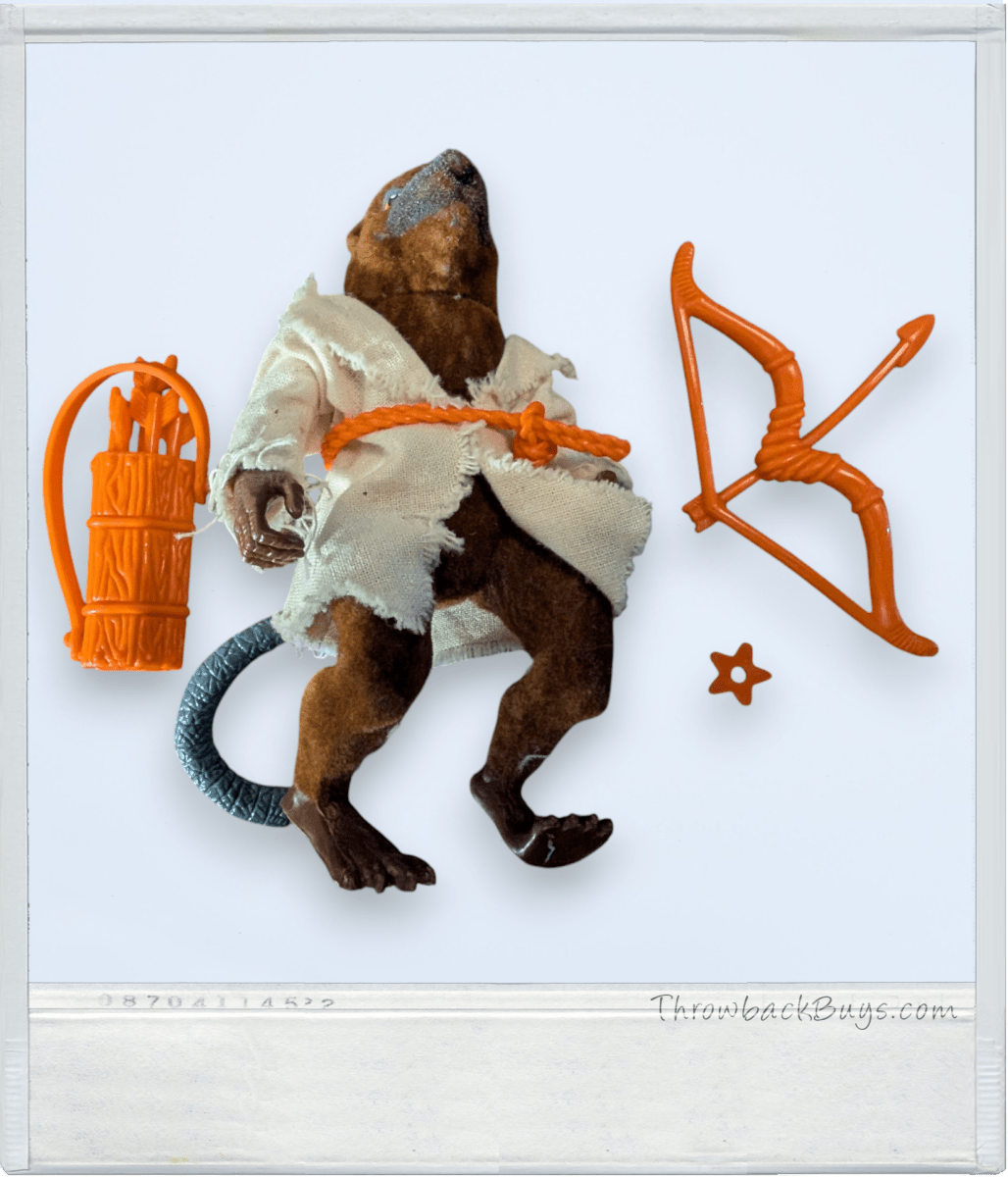 1992 - TMNT Action Figure - Movie Star Splinter (Incomplete) - Action Figures & Collectibles - ThrowbackBuys - Slaqr Retro Gaming & Collectibles