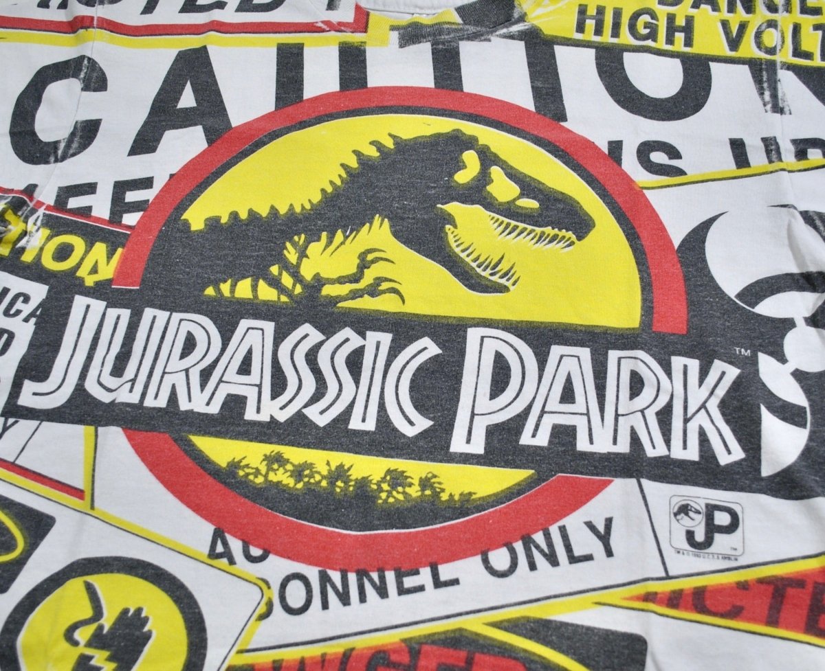 1992 - Universal Pictures: Jurassic Park Shirt - Youth XL - T-Shirts - ThrowbackBuys -Yesterday's Attic
